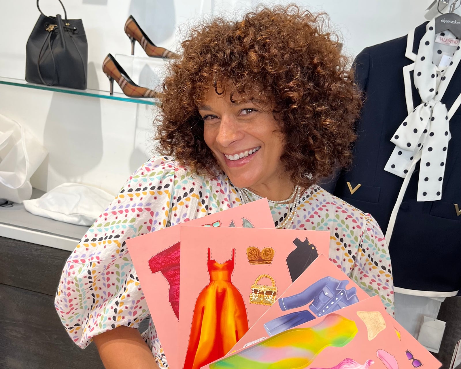 Paper Doll With Fashion Collection